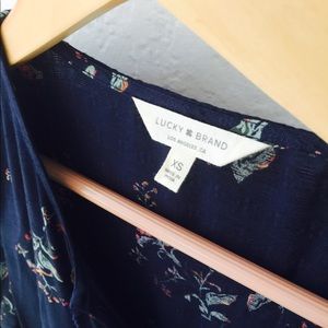 Lucky Brand | Dresses | Lucky Brand Bohemian Floral Maxi Dress | Poshmark